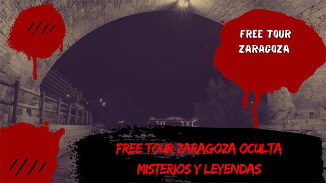 Free tour Zaragoza oculta misterios y leyendas portada