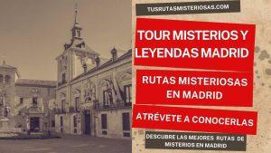 Tour misterios y leyendas Madrid