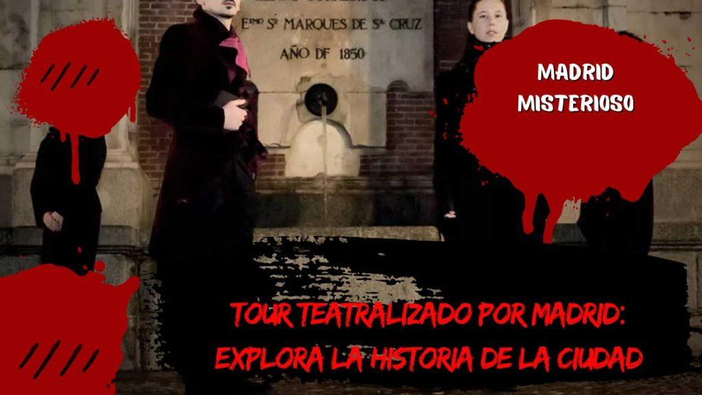 Tour teatralizado por Madrid explora la historia de la ciudad
