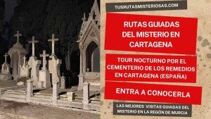 Tour nocturno por el cementerio de Los Remedios en Cartagena (España)