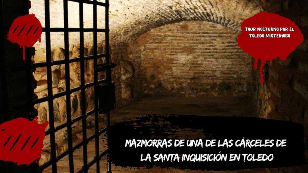 Mazmorras de una de las cárceles de la Santa Inquisición en Toledo
