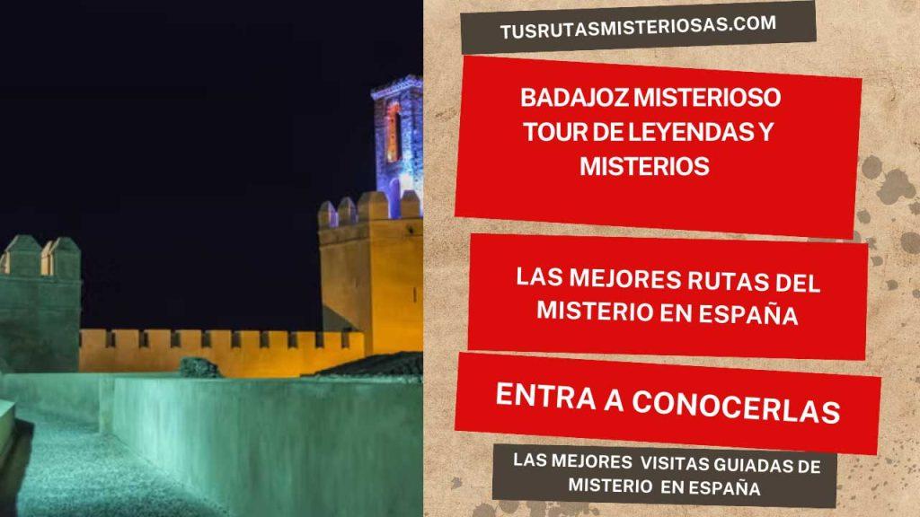 Badajoz misterioso tour de leyendas y misterios