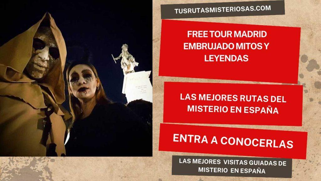 Free Tour Madrid Embrujado Mitos y Leyendas