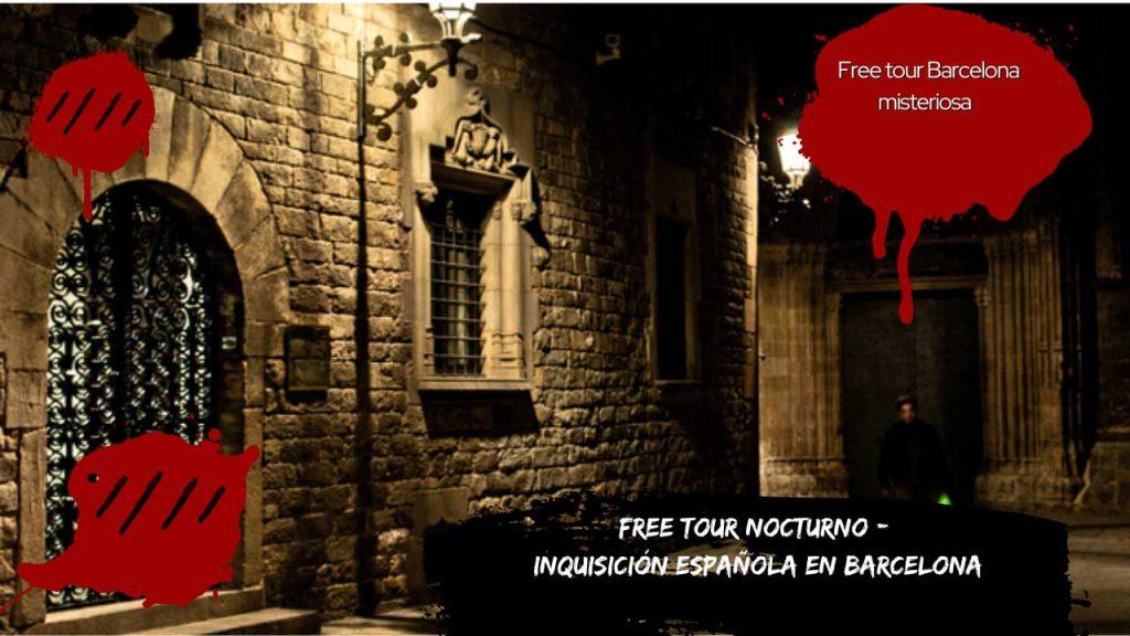 Free Tour Nocturno - Inquisición Española en Barcelona