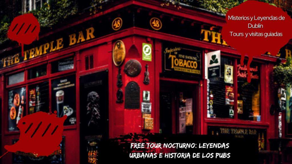 Free Tour Nocturno: leyendas urbanas e historia de los pubs