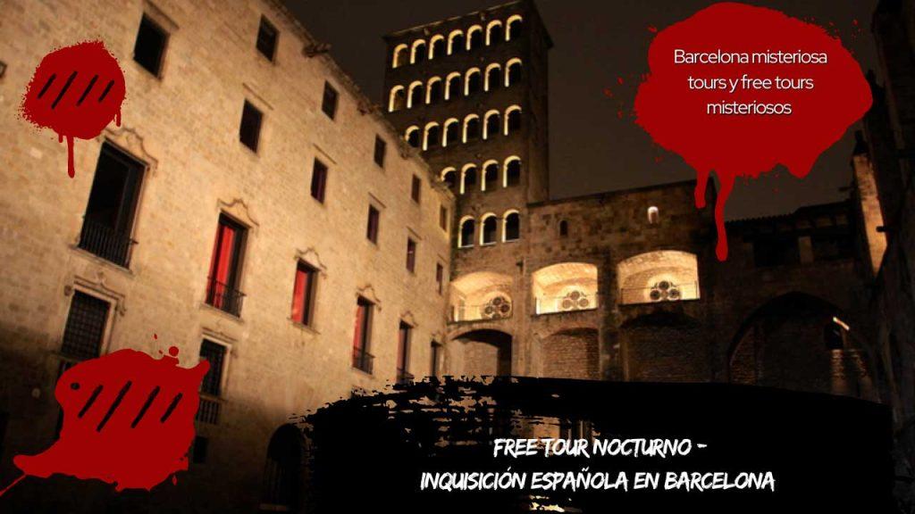 Free tour nocturno - Inquisición Española en Barcelona