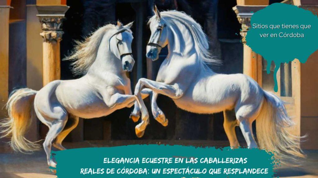 Elegancia Ecuestre en las Caballerizas Reales de Córdoba: Un Espectáculo que Resplandece (Sitios originales en Córdoba que hay que ver)