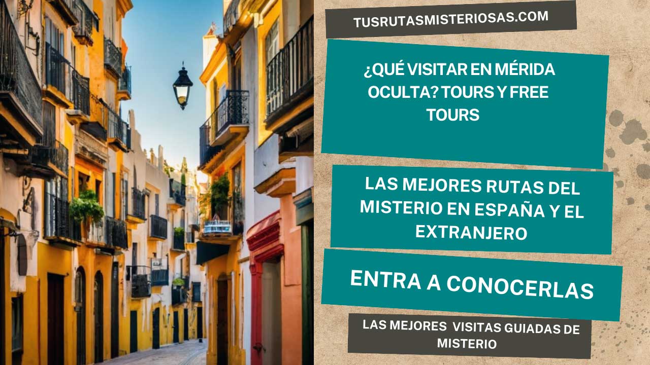¿Qué visitar en Mérida oculta Tours y free tours