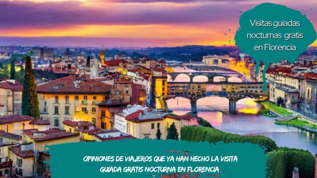Opiniones de viajeros que ya han hecho la visita guiada gratis nocturna en Florencia 