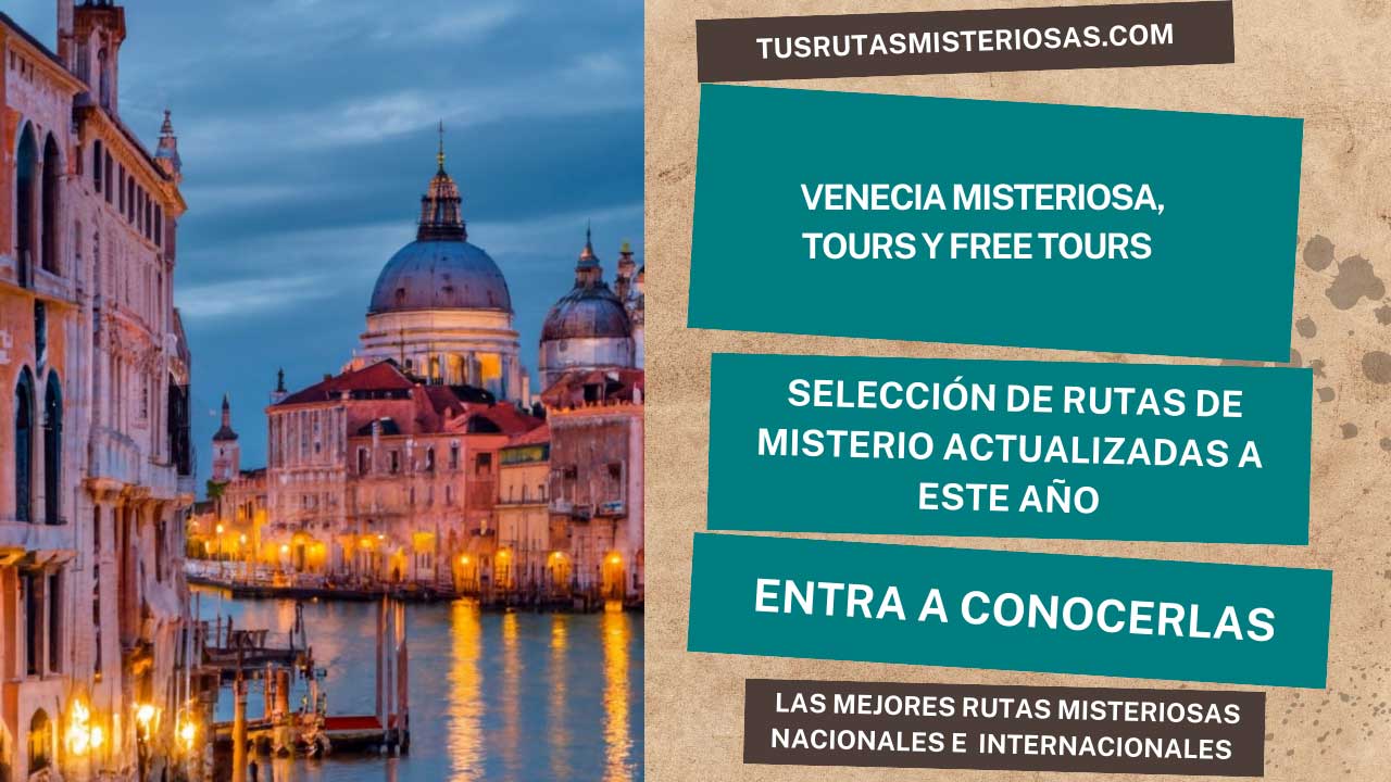 Venecia misteriosa, tours y free tours