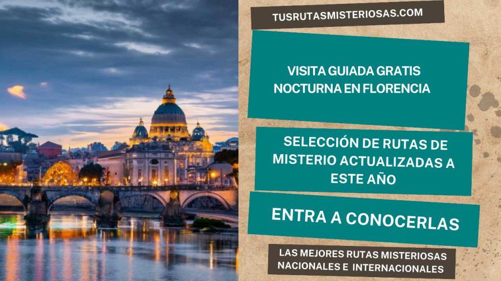 Visita guiada gratis nocturna en Florencia