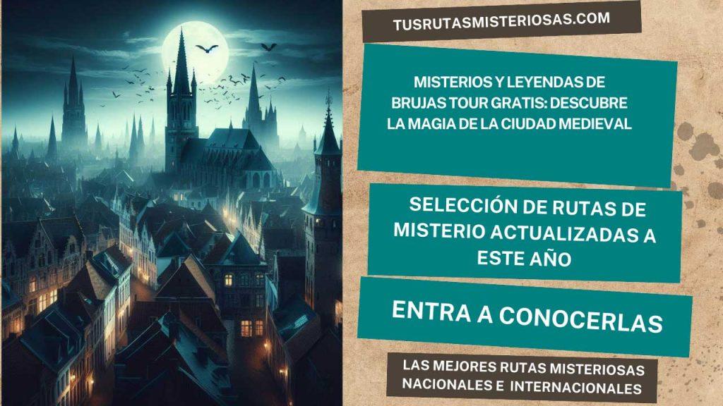 Misterios y leyendas de Brujas tour gratis Descubre la magia de la ciudad medieval