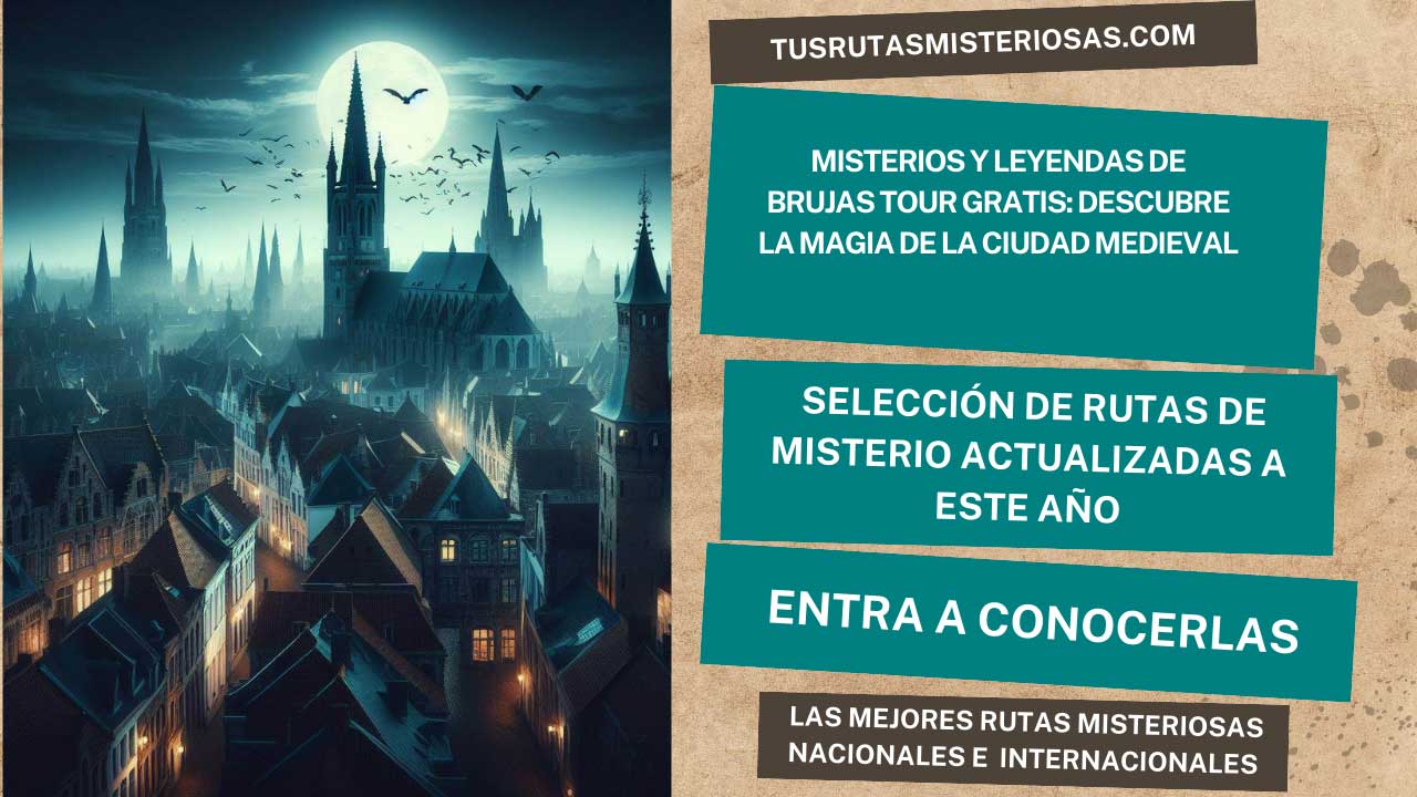 Misterios y leyendas de Brujas tour gratis: Descubre la magia de la ciudad medieval