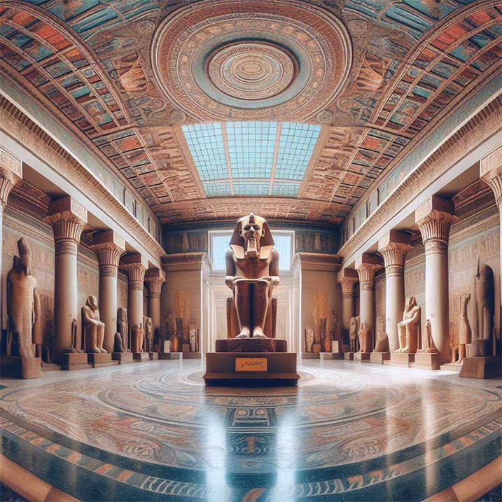 Detalle del Museo Egipcio de Turín