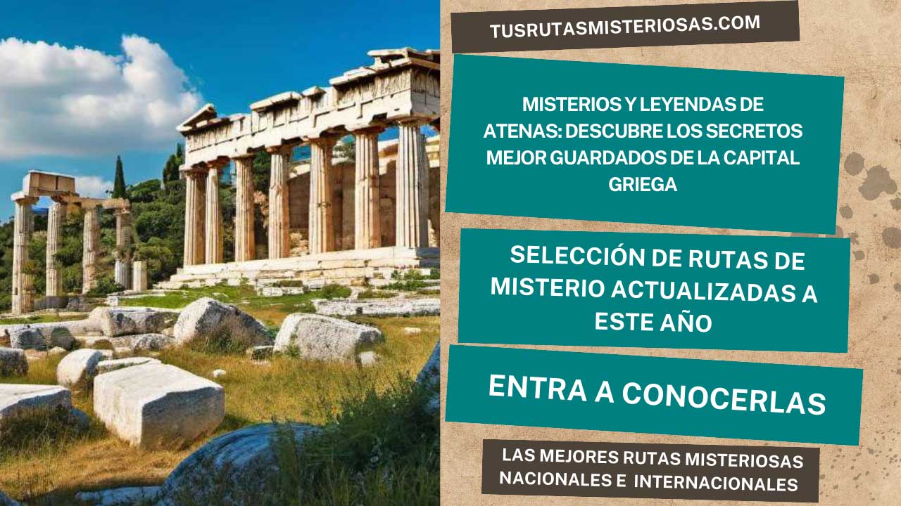 Misterios y leyendas de Atenas visita guiada